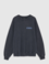 Sudadera Miles Palm Negro lavado